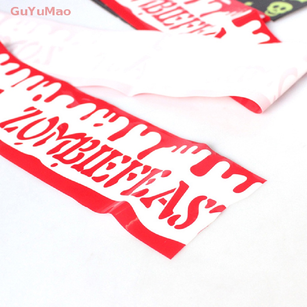 Cuộn Băng Keo Cảnh Báo Trang Trí Halloween 6Mx7.5CM