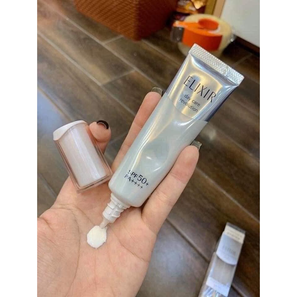 Kem dưỡng da Shiseido Elixir White Day Care Revolution SPF 50/PA +++ 35ml Nhật Bản
