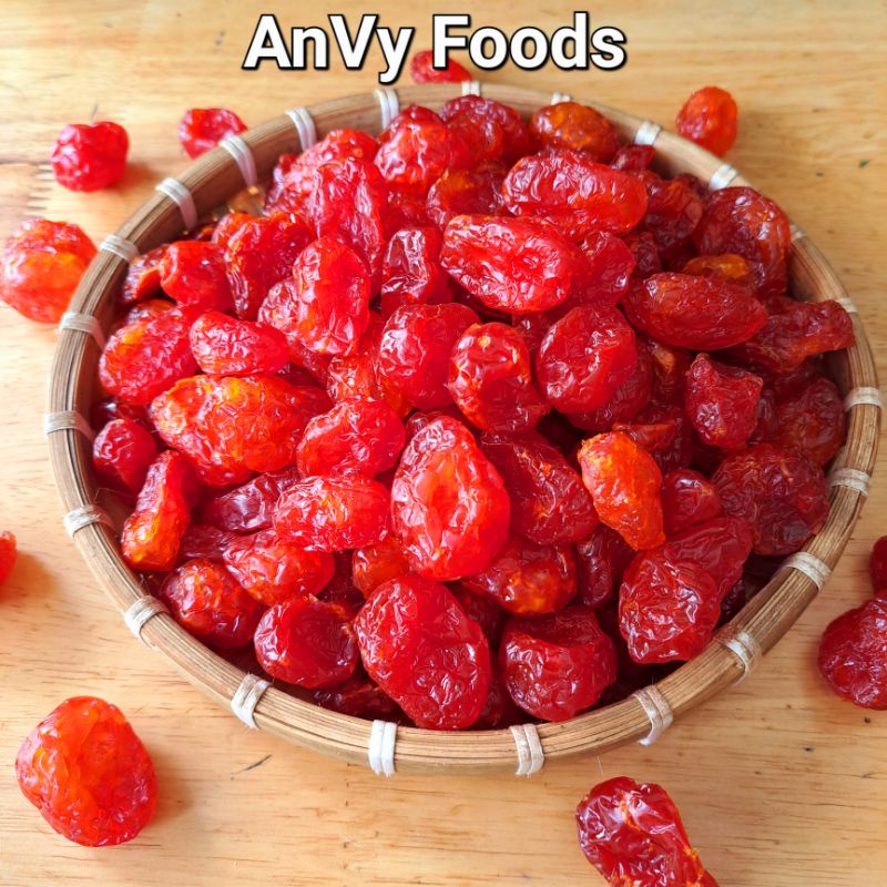 Mứt Cà Chua Bi Sấy Dẻo Hũ 500gr - Đặc Sản Đà Lạt