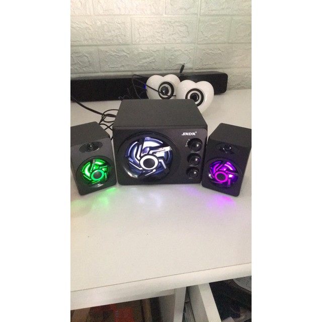 Loa Bluetooth SaDa D209 Bass và RGB - Vô Địch Trong Tầm Giá