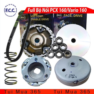 Full Bộ Nồi Trước, Nồi Sau dùng cho xe Lead 125 ‘21, SH MODE Đời 2020, PCX 160, Vario 160 Hãng FCC Công Nghệ Japan