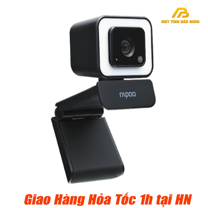 Webcam Học Trực Tuyến Rapoo C270L FullHD 1080P - Hàng Chính Hãng