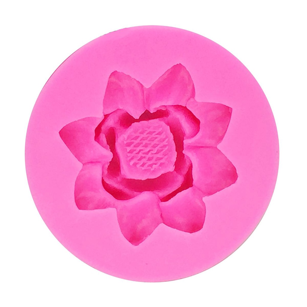 Khuôn Làm Bánh Hình Hoa Sen Độc Đáo Tiện Dụng DIY