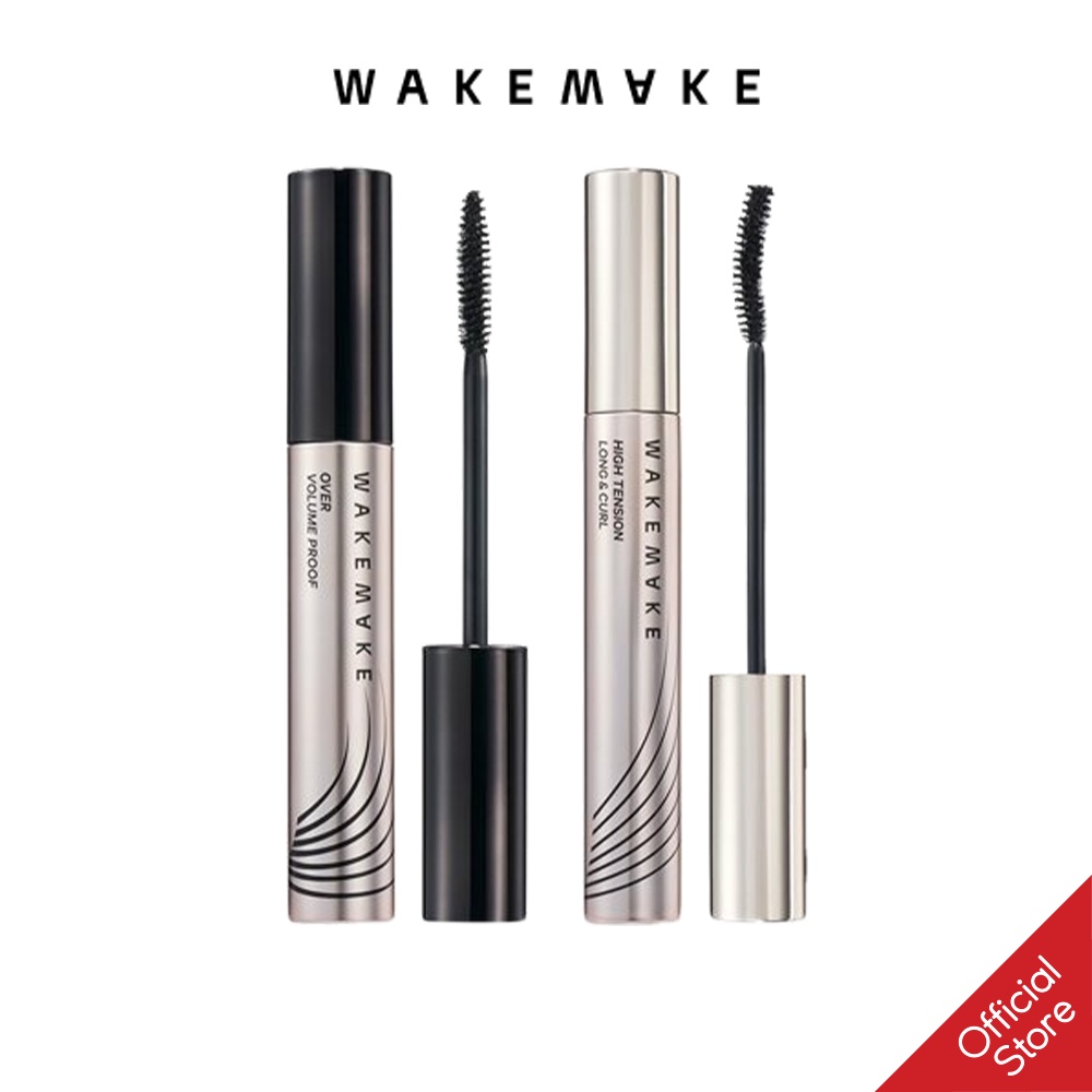 Chuốt mi lâu trôi WakeMake Over Volume Proof Mascara Black 1+1 (2202) 8g