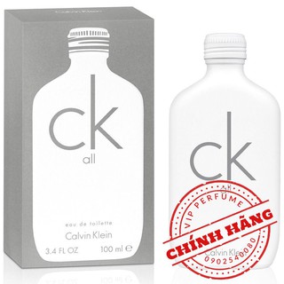 Nước hoa unisex chính hãng Calvin Klein CK All 100ml/200ml