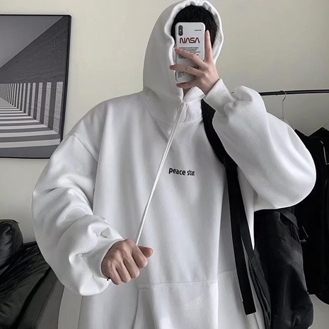 M-5XL áo hoodie nam trang hàn áo hoodie mũ quốc bigsize áo hoodie unisex form rộng