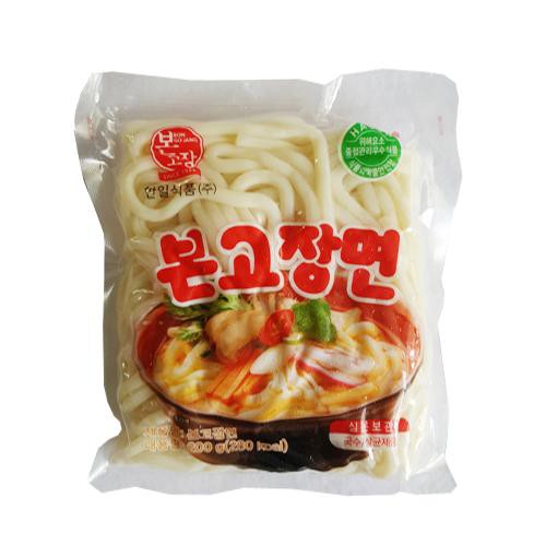 Mì tươi Udon Bon Go Jang gói 200gr
