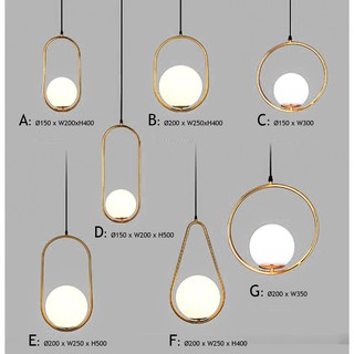 Đèn Thả Trang Trí Quả Cầu Th748 E27 Bảo Hành 12 Tháng