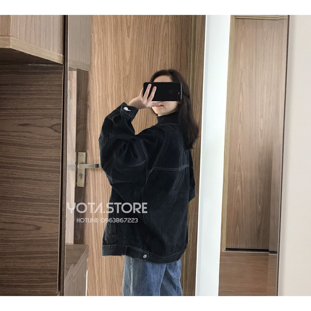 Áo khoác jeans unisex - KJ01 | BigBuy360 - bigbuy360.vn