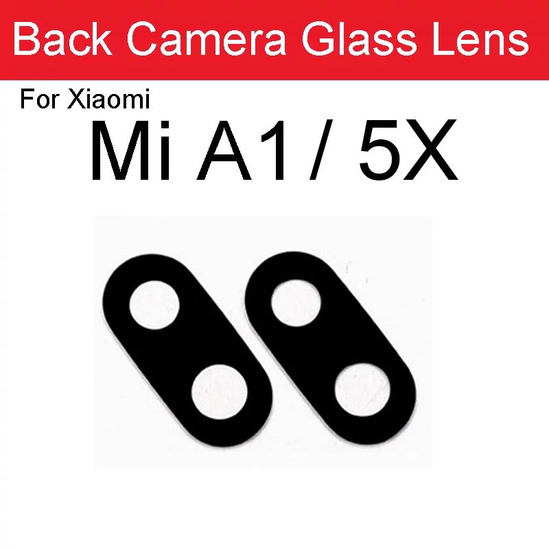 Miếng Dán Camera Sau Thay Thế Cho Xiaomi Mi 5x 6x A1 A2 Lite A3 Redmi 6 Pro