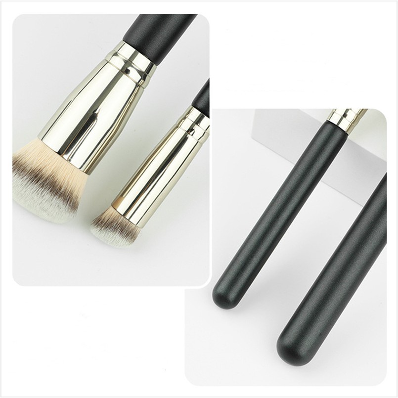 Hot! Set 170 Cọ Trang Điểm Tán Phấn Nền/Che Khuyết Điểm Đầu Xiên 270