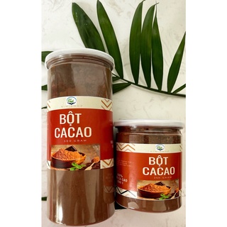 Bột cacao nguyên chất , không đường, loại 1 hũ 250/500 gram - organic đăk lăk