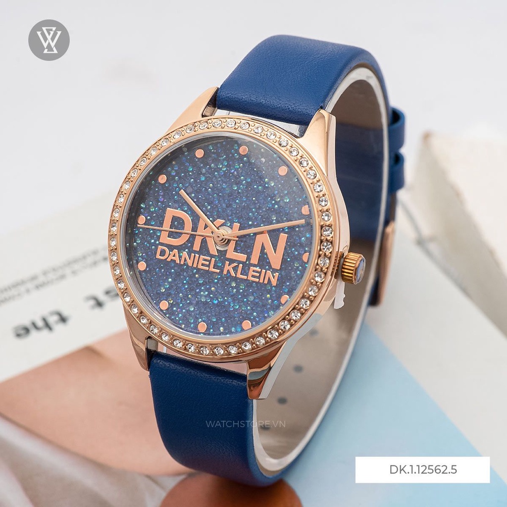 Đồng Hồ Quartz Nữ Daniel Klein WATCHSTORE DK.1.12562.5 Mặt Kính Khoáng 36mm, Dây Da, Vỏ Thép Không Gỉ