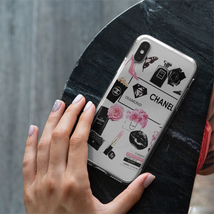 Ốp Iphone Chanel  siêu ấn tượng Cho các dòng Iphone từ 5 đến 12 pro max CHAPOD00037