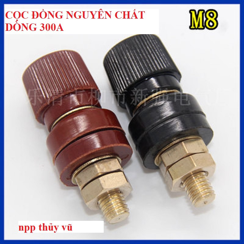 Cọc đồng acquy - dòng tải 300A