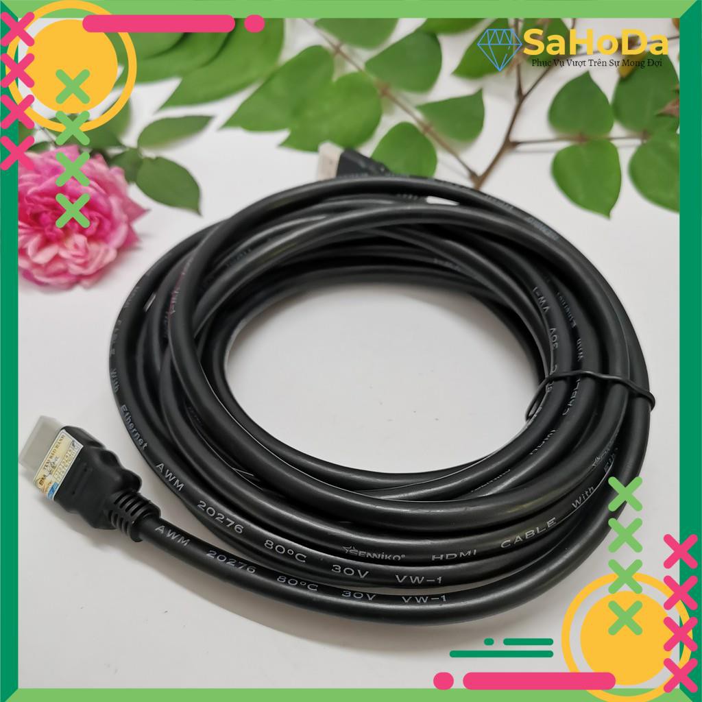 [Mã ELORDER5 giảm 10k đơn 20k] Dây Cáp HDMI tròn loại tốt 15m/10m/5m/3m/1.5m chuẩn hình ảnh 2k, 3D, Ultra HD