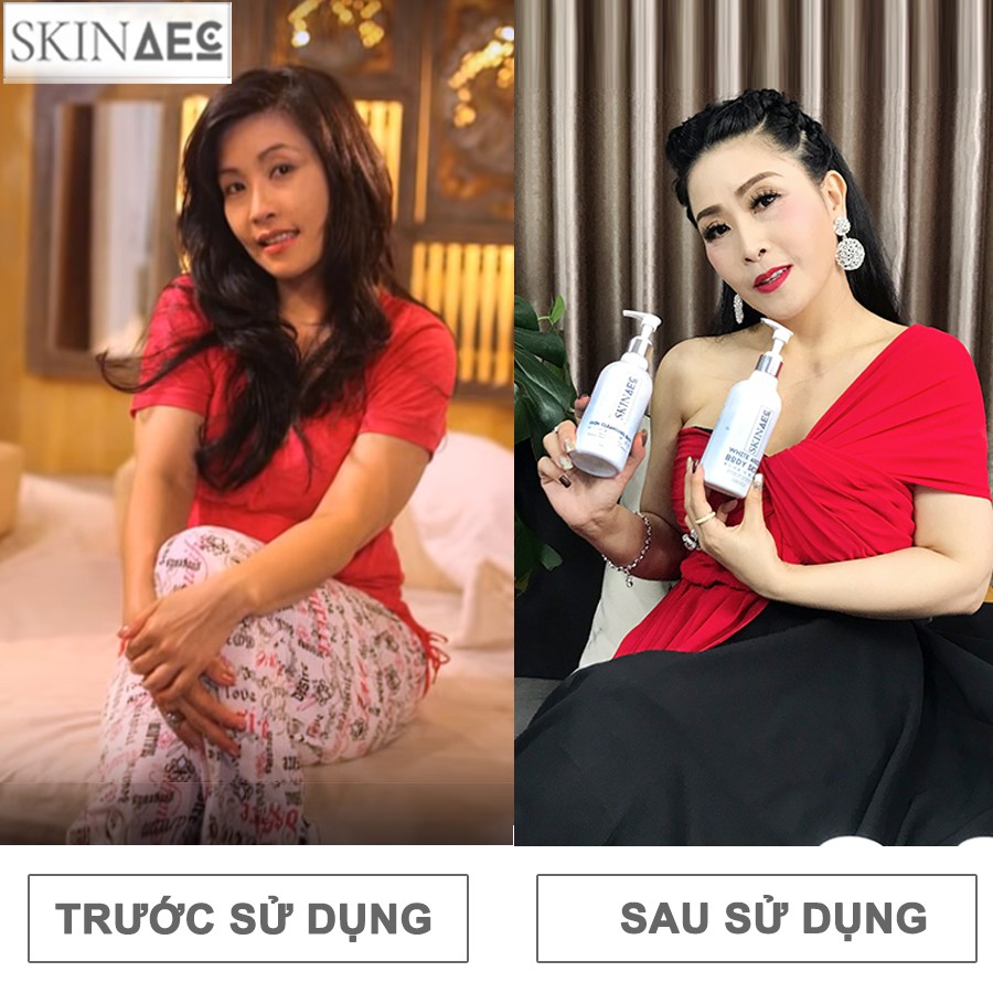 SỮA TẮM TRẮNG DA HẰNG NGÀY SKIN AEC