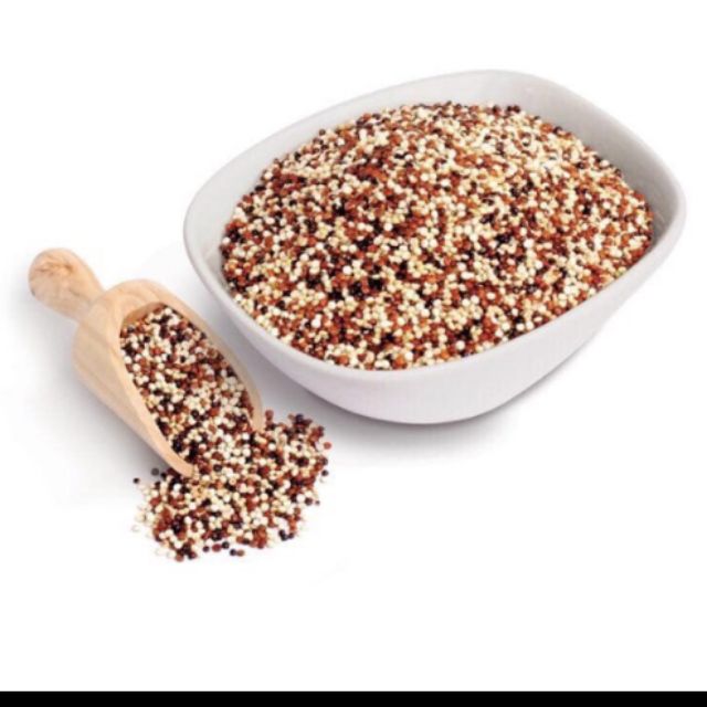 Hạt quinoa hữu cơ 3 màu chia nhỏ