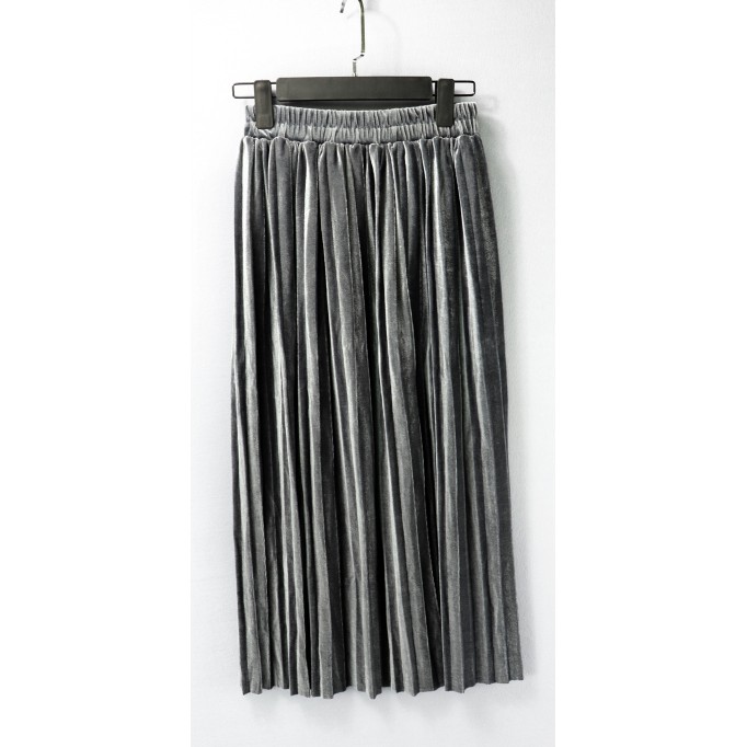 [SẴN] Chân váy nhung xếp ly | BigBuy360 - bigbuy360.vn