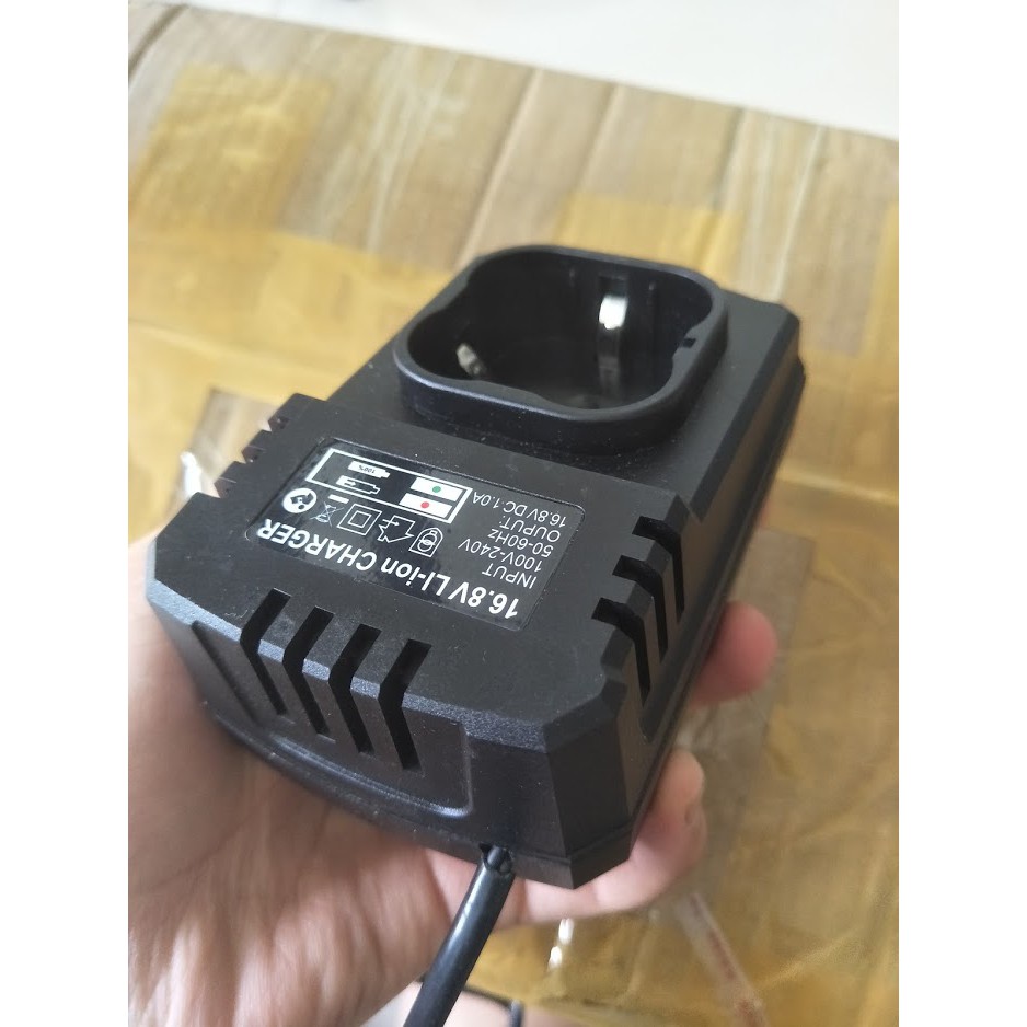 Dock sạc pin 16.8v sạc pin 4s dùng cho máy khoan pin 14.4-16.8v