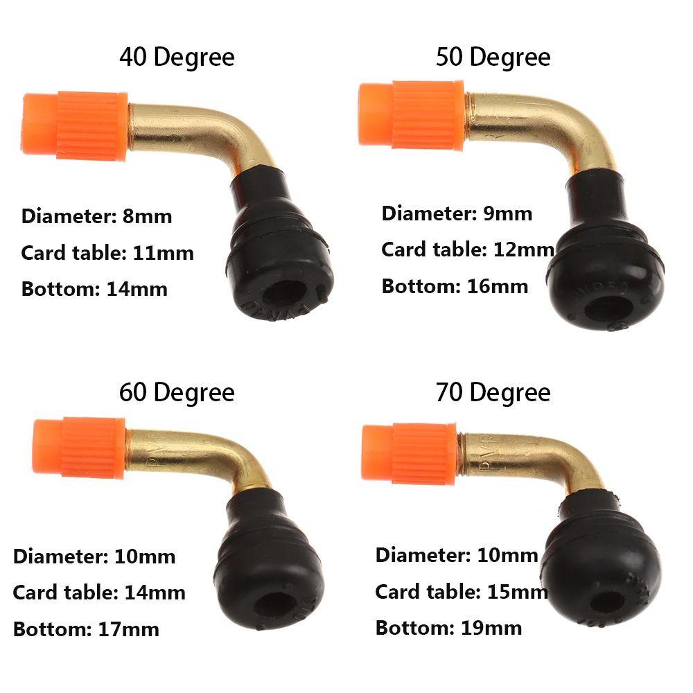 Ống Nối Dài Van Lốp Xe Đạp Ba Bánh 40 / 50 / 60 / 70 Độ