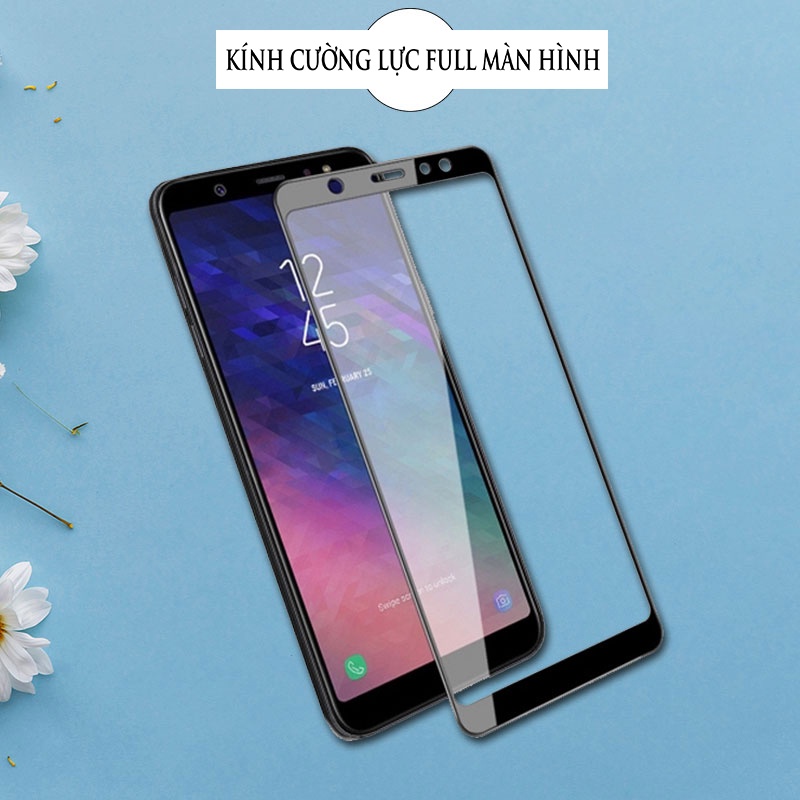 Ốp lưng Samsung Galaxy J8  - Lưng kính 3D