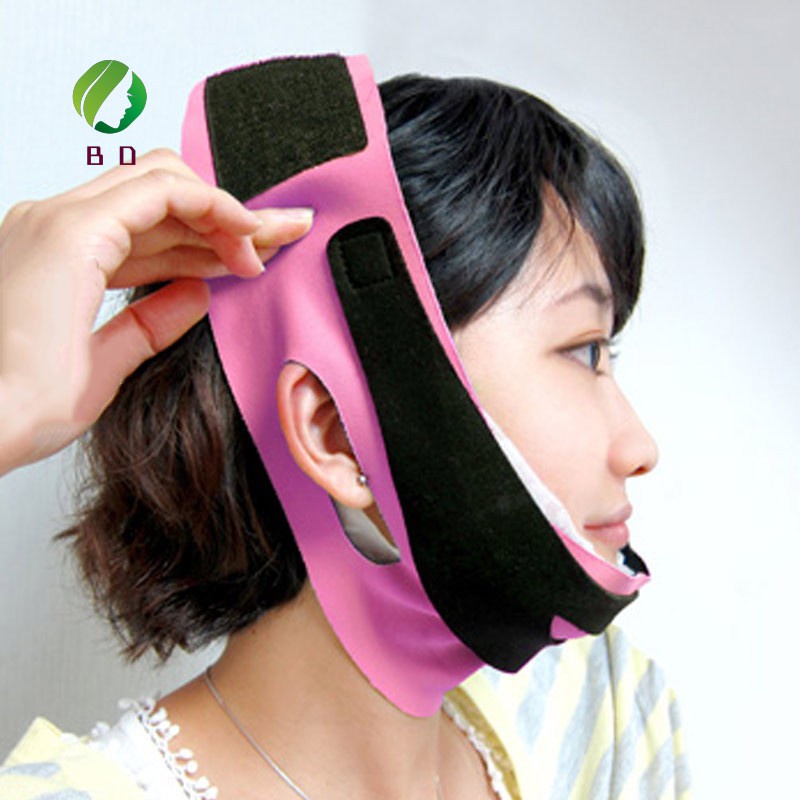 Tiktok ins Women Chin Cheek Slim Lift Up Anti Wrinkle Mask Band Ultra-thin Lift Slimming Strap V Face Line Belt Facial Beauty Tools tiktok