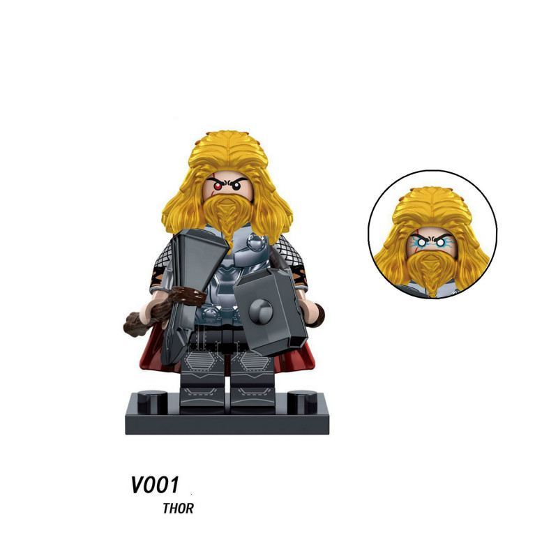 Đồ Chơi Khối Lắp Ráp LEGO Hình Nhân Vật Thor V001
