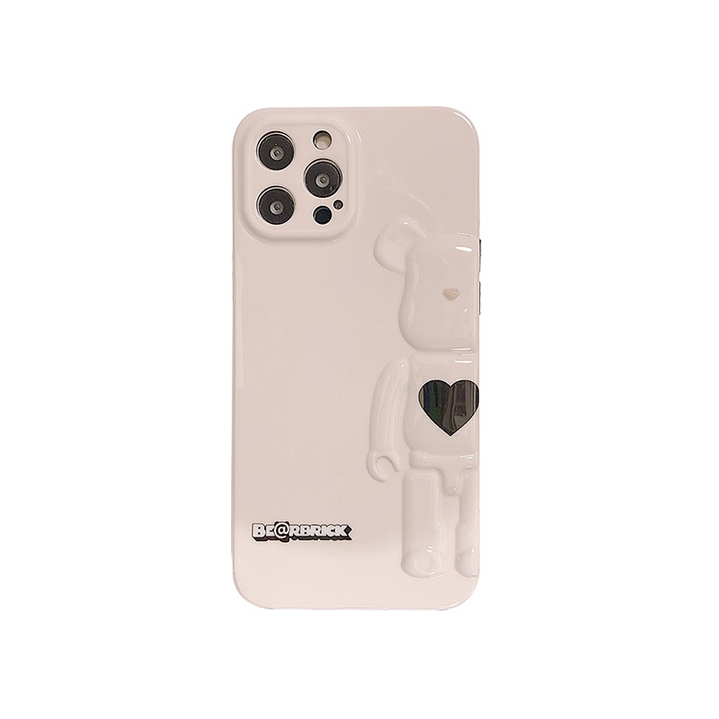 Ốp Điện Thoại Mềm Hình Gấu Hoạt Hình 3D Cho iphone 13 12 11 Pro Max XR X XS XSMAX