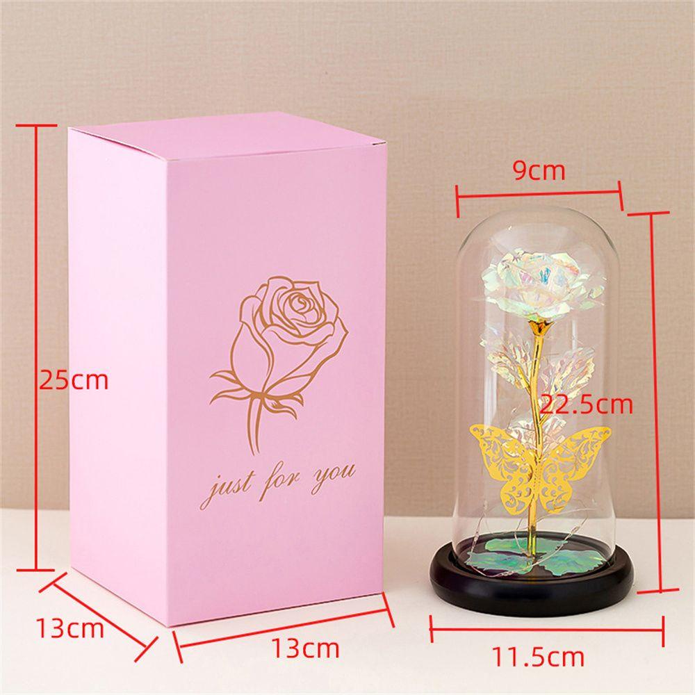 KUNHEV Hoa Mẫu Đơn Màu Sắc Bắt Mắt Sành Điệu|Hoa Nhân Tạo Có Đèn Led Dùng Để Trang Trí Valentine