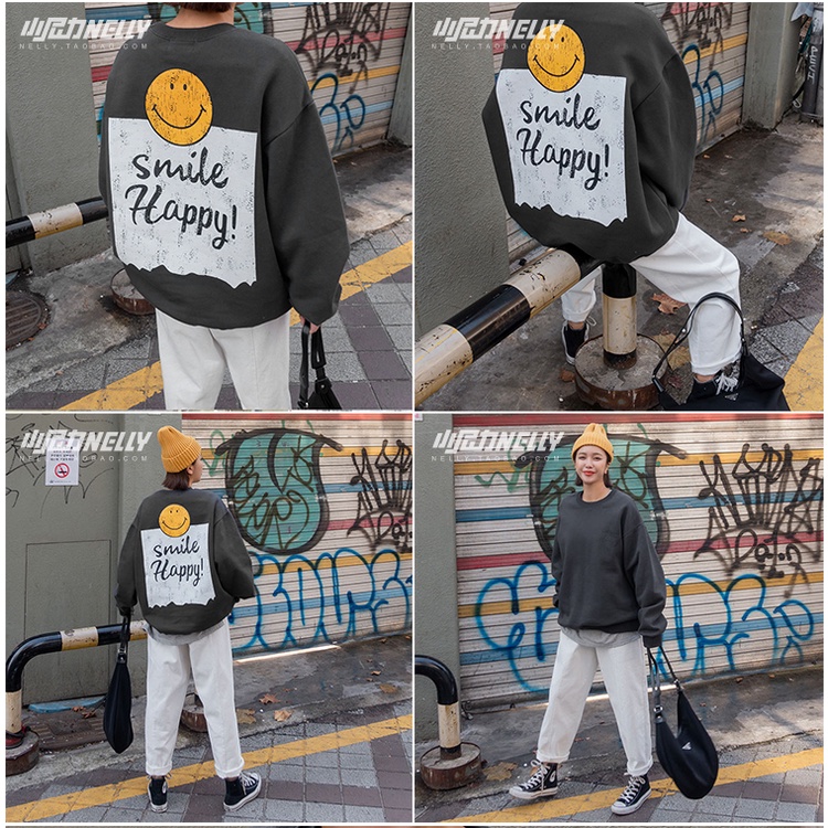 Áo Sweater Nelly Heybig - Smile Happy