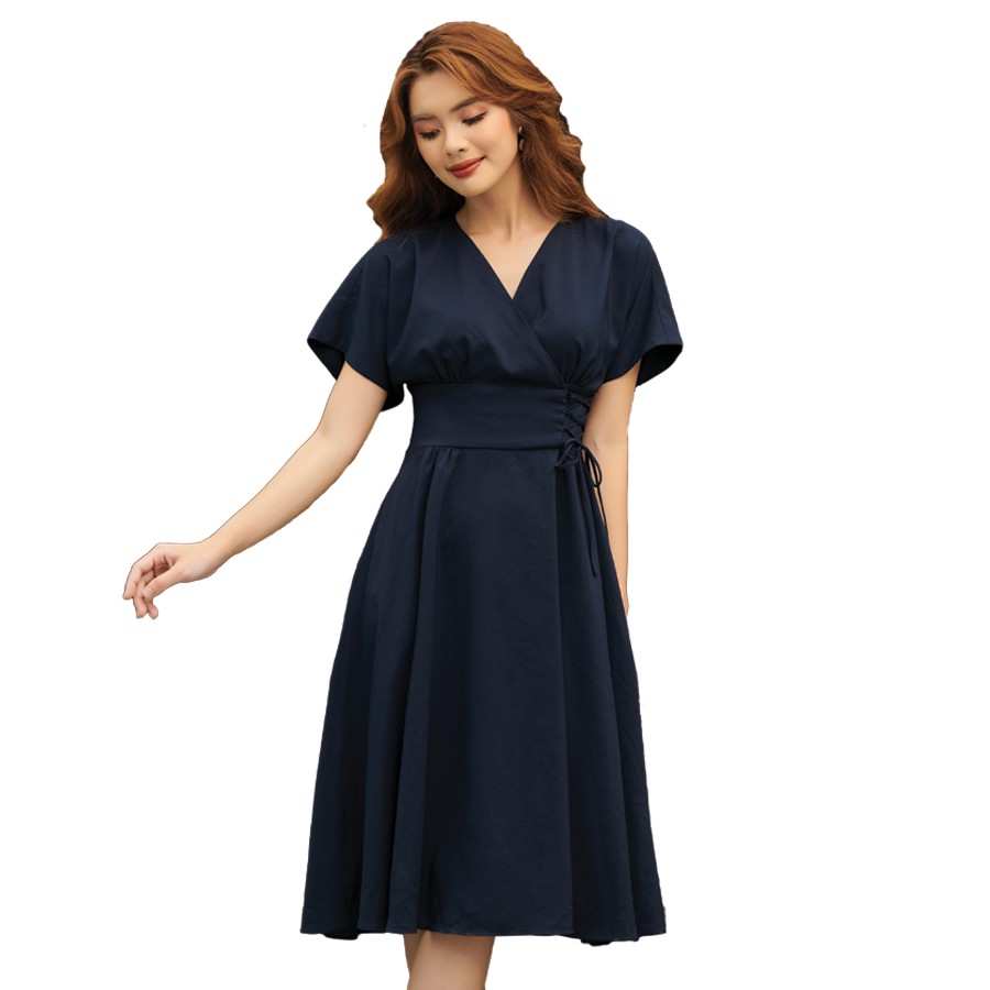 OLV - Đầm kiểu Tie Side Navy