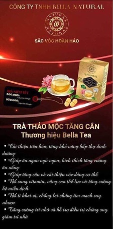 Trà Thảo Dược Tăng Cân BELLA TEA
