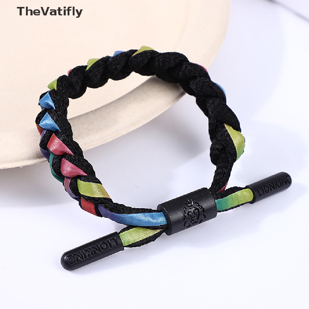 Vòng đeo tay dây bện họa tiết Lion King xinh xắn