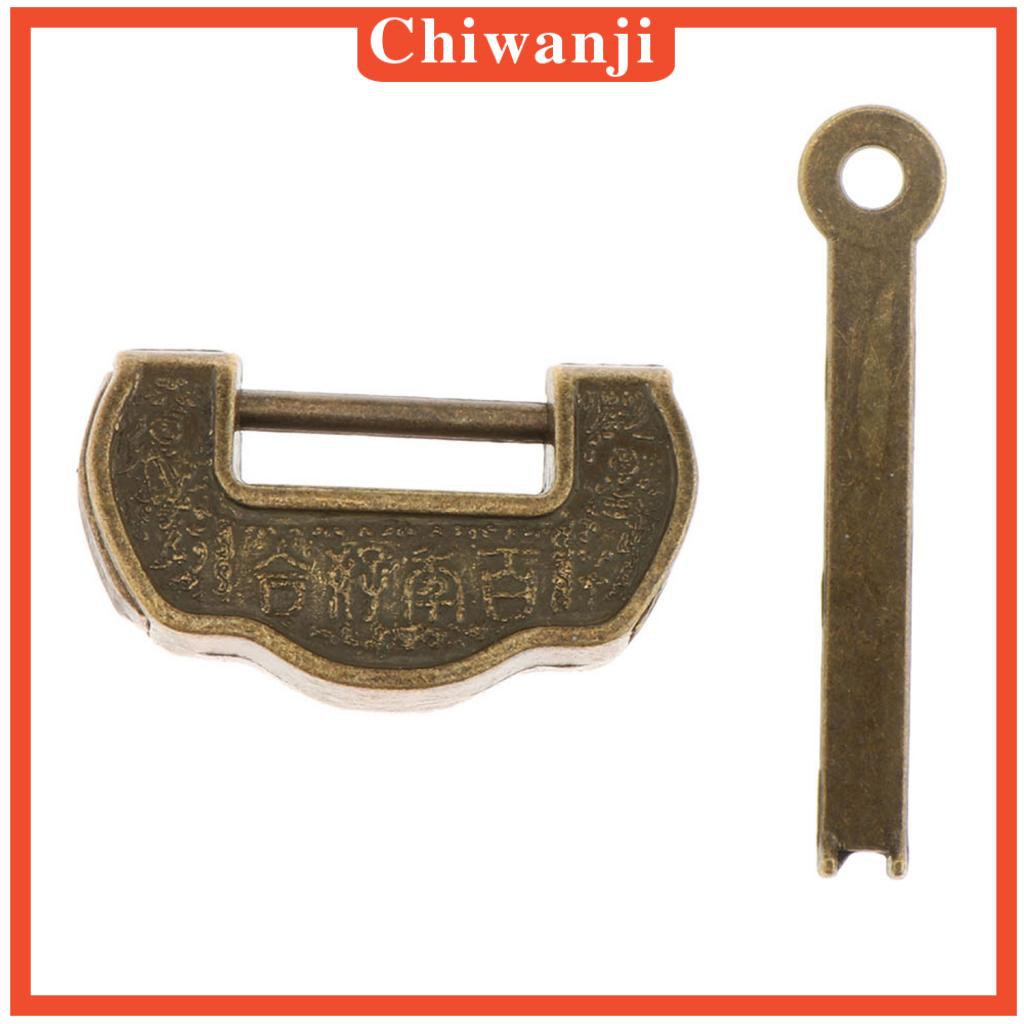 Ổ Khóa Bằng Đồng Phong Cách Trung Hoa Cổ Điển