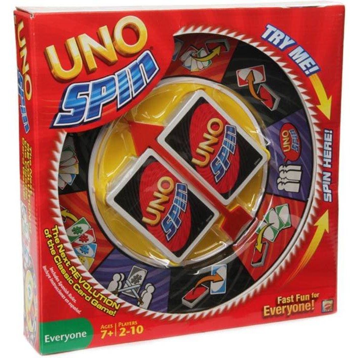 Uno Spin Toys - Spin Uno Card Game - Trò Chơi