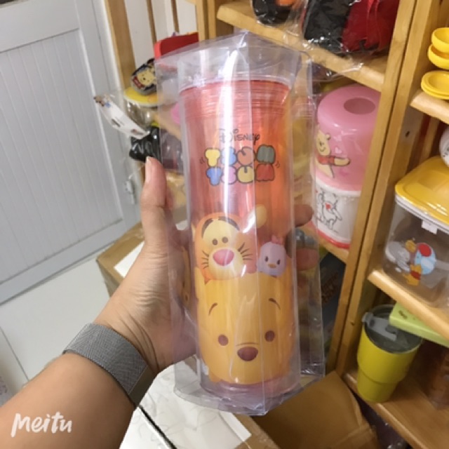 Bình nước nhựa Thái Lan gấu Pooh