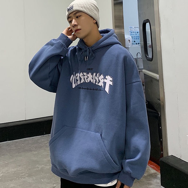 Áo Hoodie Dáng Rộng Thời Trang Phong Cách Hàn Quốc Dành Cho Nam | BigBuy360 - bigbuy360.vn