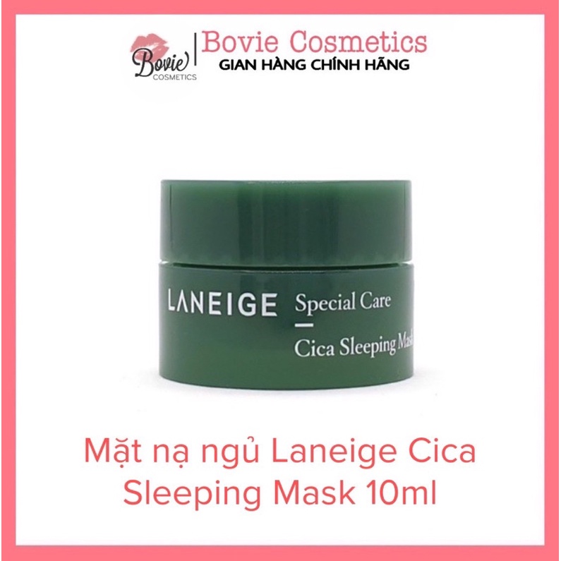 (Minisize 10ml) Mặt nạ ngủ Laneige Cica Sleeping Mask