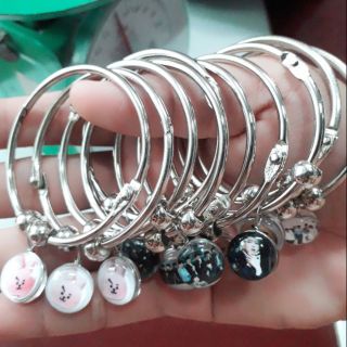 kiềng tay BTS 10 cái = 65k [ kiềng tay sỉ zalo 077.9755.433 ]