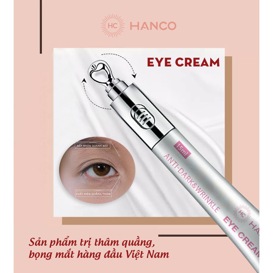 Kem massage mắt Hanco - kem dưỡng mắt đầu kim loại massage tự động | BigBuy360 - bigbuy360.vn
