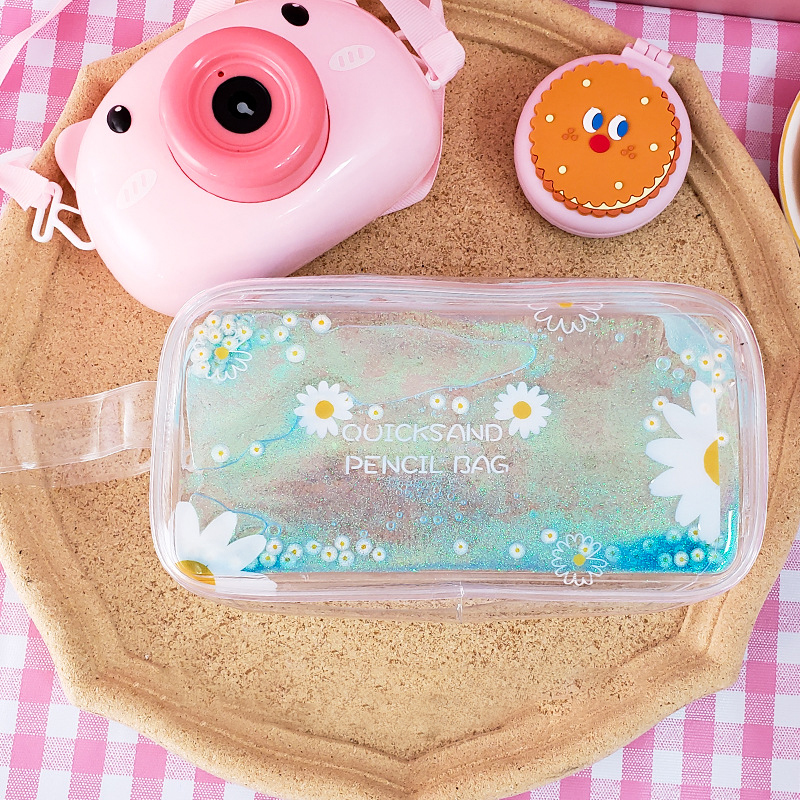 [Hàng mới về] Hộp bút trong suốt sức chứa lớn tiện lợi