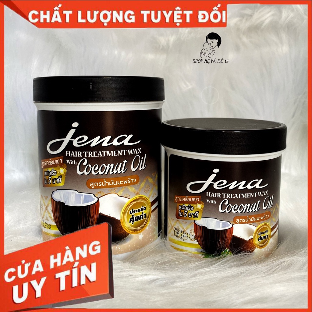 Kem ủ tóc tinh dầu dừa già Jenna Coconut Oil Hair Treatment Wax Thái Lan PHỤC HỒI HƯ TỔN