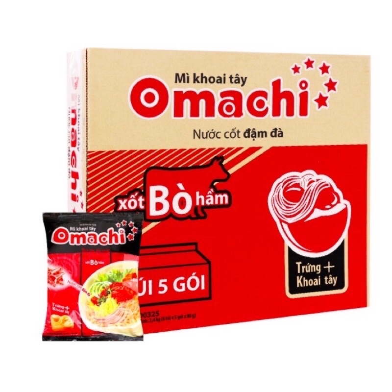 Mỳ Omachi thùng 30 gói giá rẻ nhất ,vị tôm | BigBuy360 - bigbuy360.vn