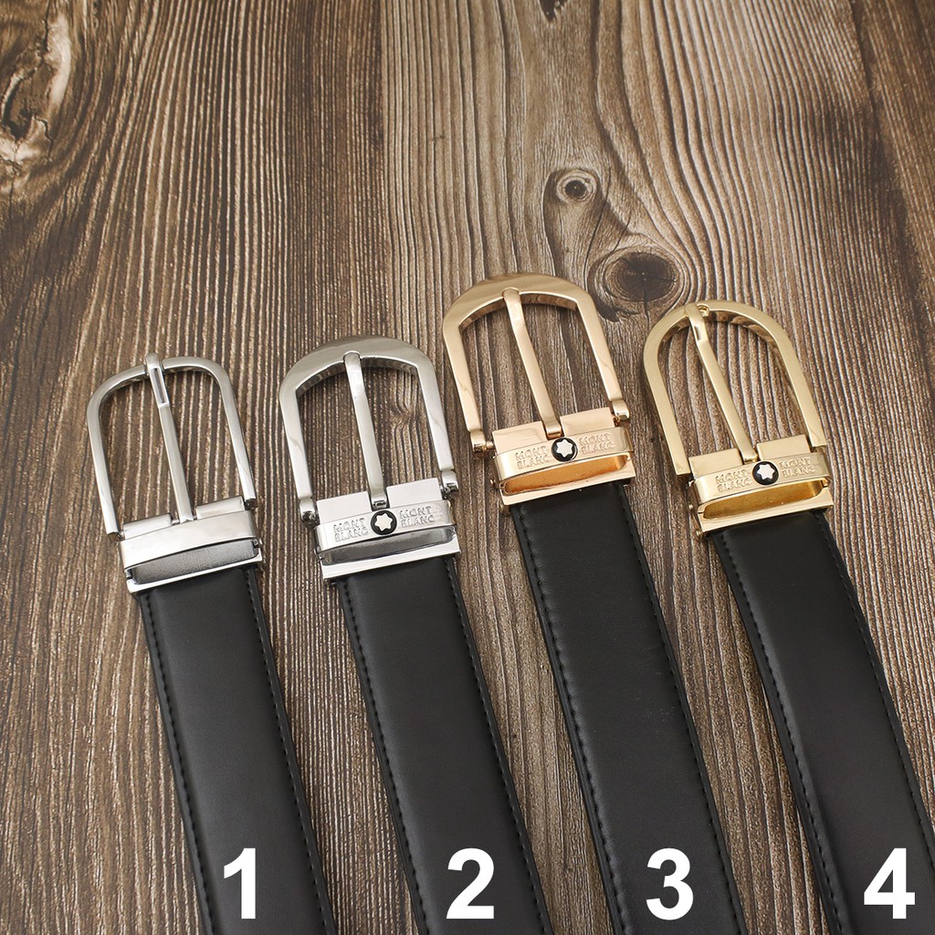 Thắt Lưng Nam Công Sở Đẹp, Dây Nịt Nam Khoá Kim, Thắt Lưng Da Pu Cao Cấp