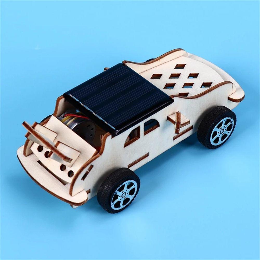Đồ Chơi Xe Đua Năng Lượng Mặt Trời DIY Giáo Dục Khoa Học Cho Bé
