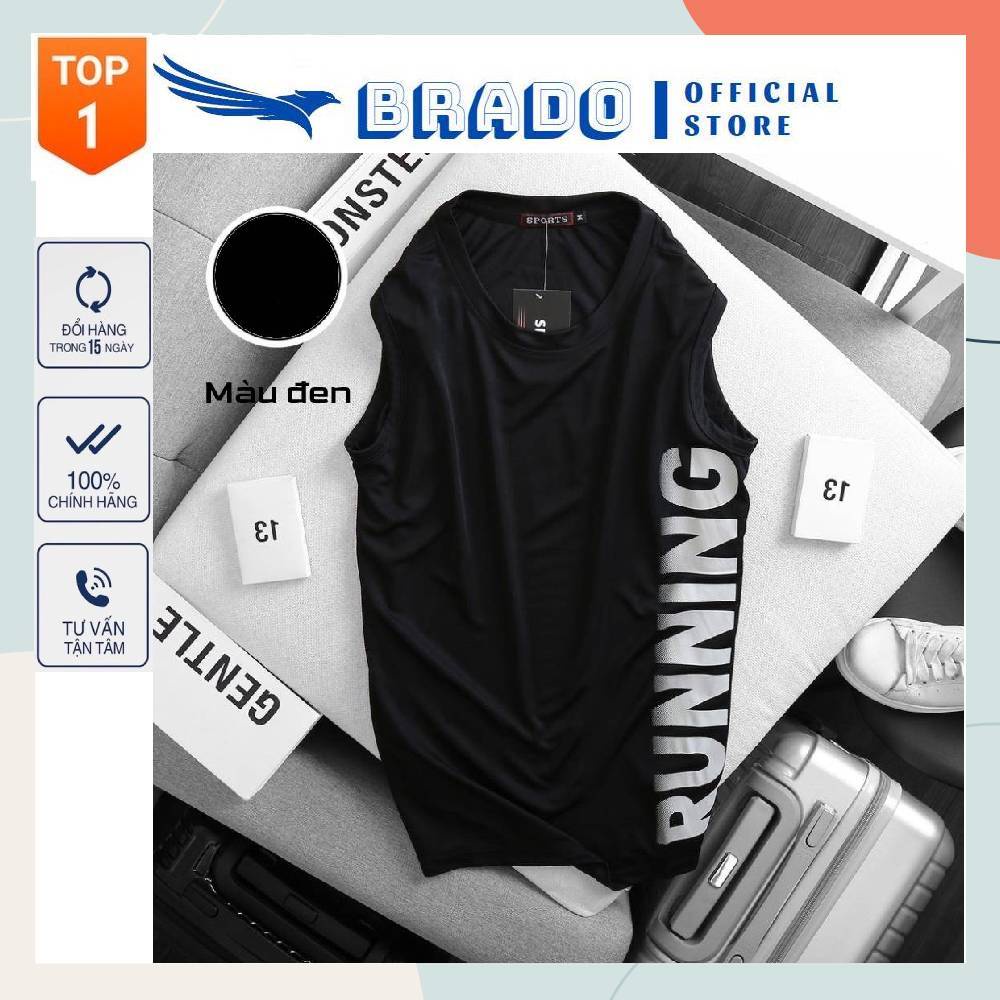 Áo ba lỗ nam 𝐑𝐔𝐍𝐍𝐈𝐍𝐆,𝐓𝐀𝐍𝐊 𝐓𝐎𝐏 chất liệu thoáng mát tập gym, đi bộ ,chơi thể thao