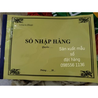 Sổ nhập hàng A4