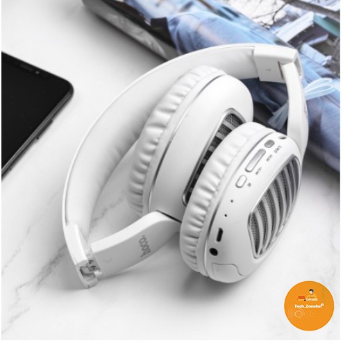 [ CHÍNH HÃNG ] Tai Nghe Bluetooth Chụp Tai Hoco. W23 | Có Khe Cắm Thẻ Nhớ | Âm Thanh Cực Đã | BH 6 Tháng | BigBuy360 - bigbuy360.vn