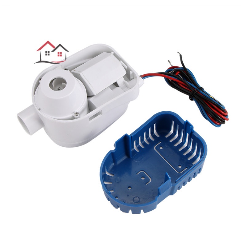 Máy Bơm Nước Chìm 12V Tự Động Có Công Tắc Cho Thuyền Tự Động